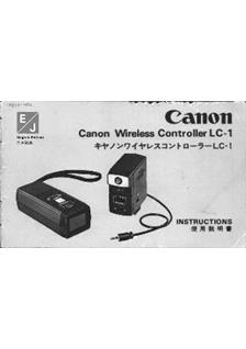 Canon Misc manual. Camera Instructions.